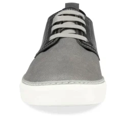 Sneakers GRIJS DENIM SIDE LEER