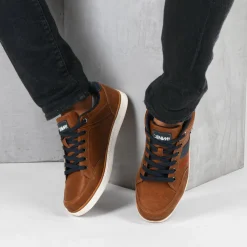 Sneakers KASTANJEBRUIN