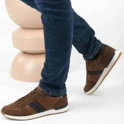 Sneakers KASTANJEBRUIN
