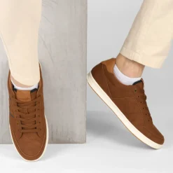 Sneakers KASTANJEBRUIN