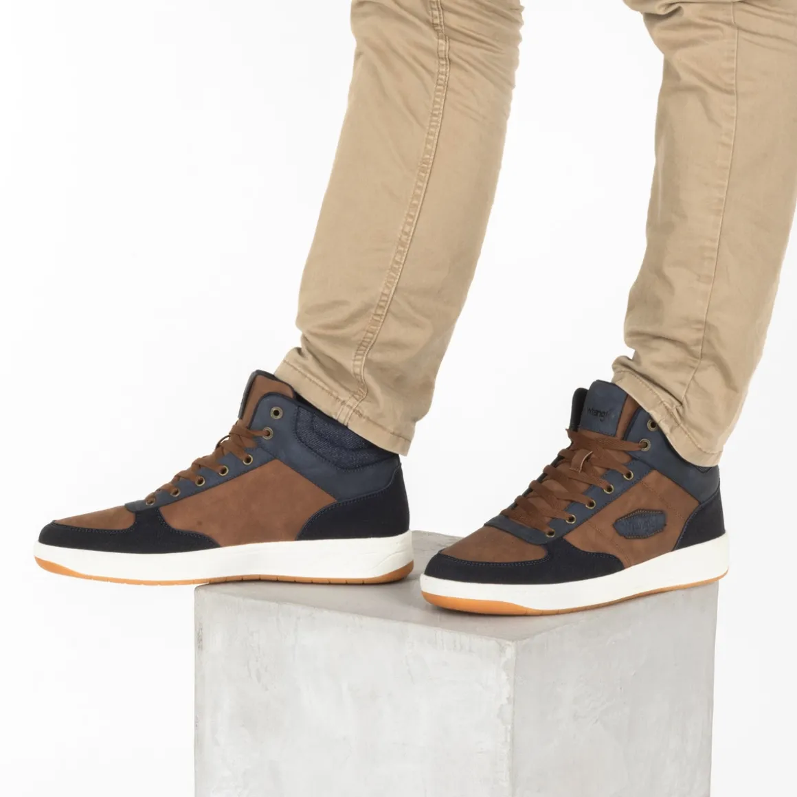 Sneakers KASTANJEBRUIN