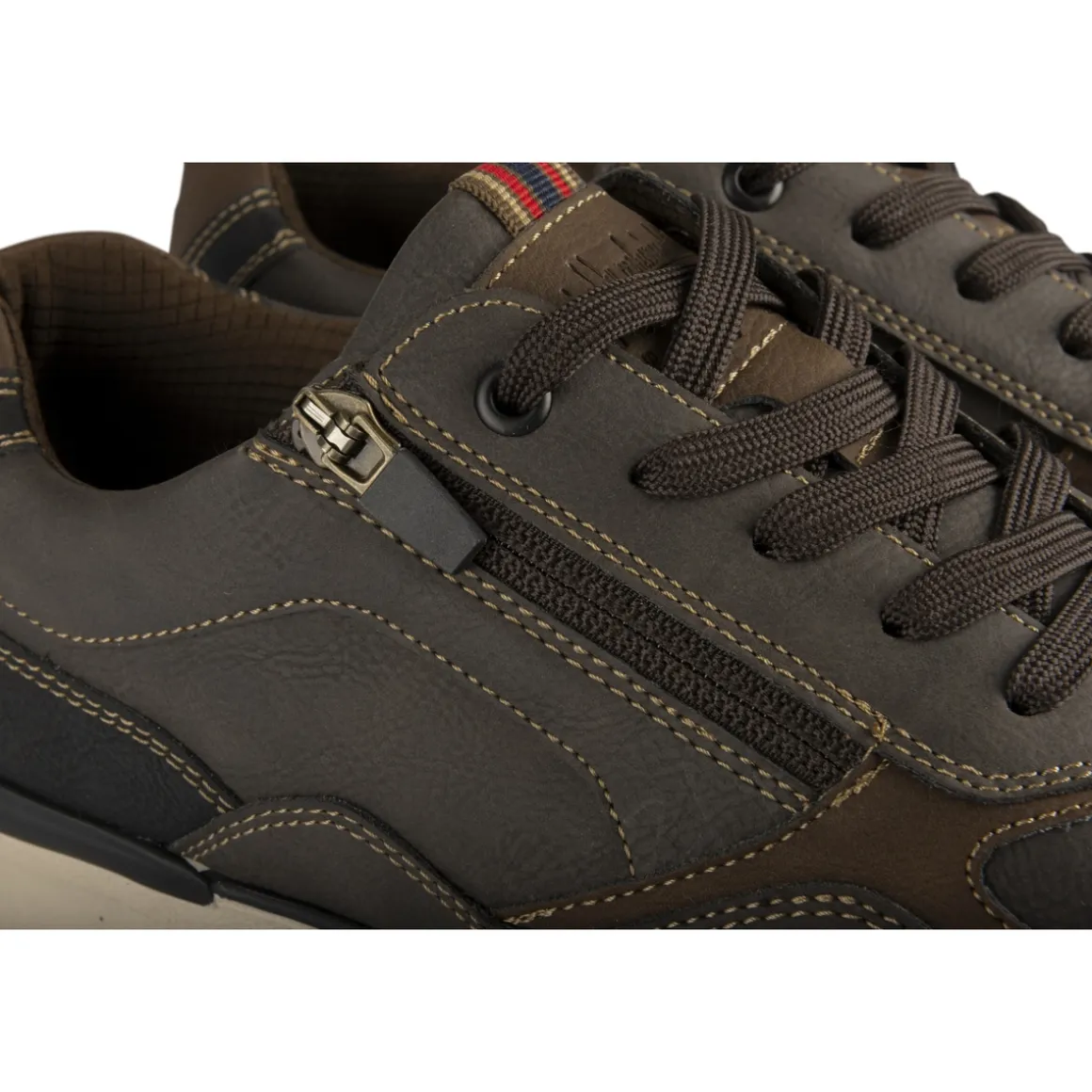 Sneakers KASTANJEBRUIN
