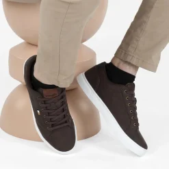 Sneakers KASTANJEBRUIN