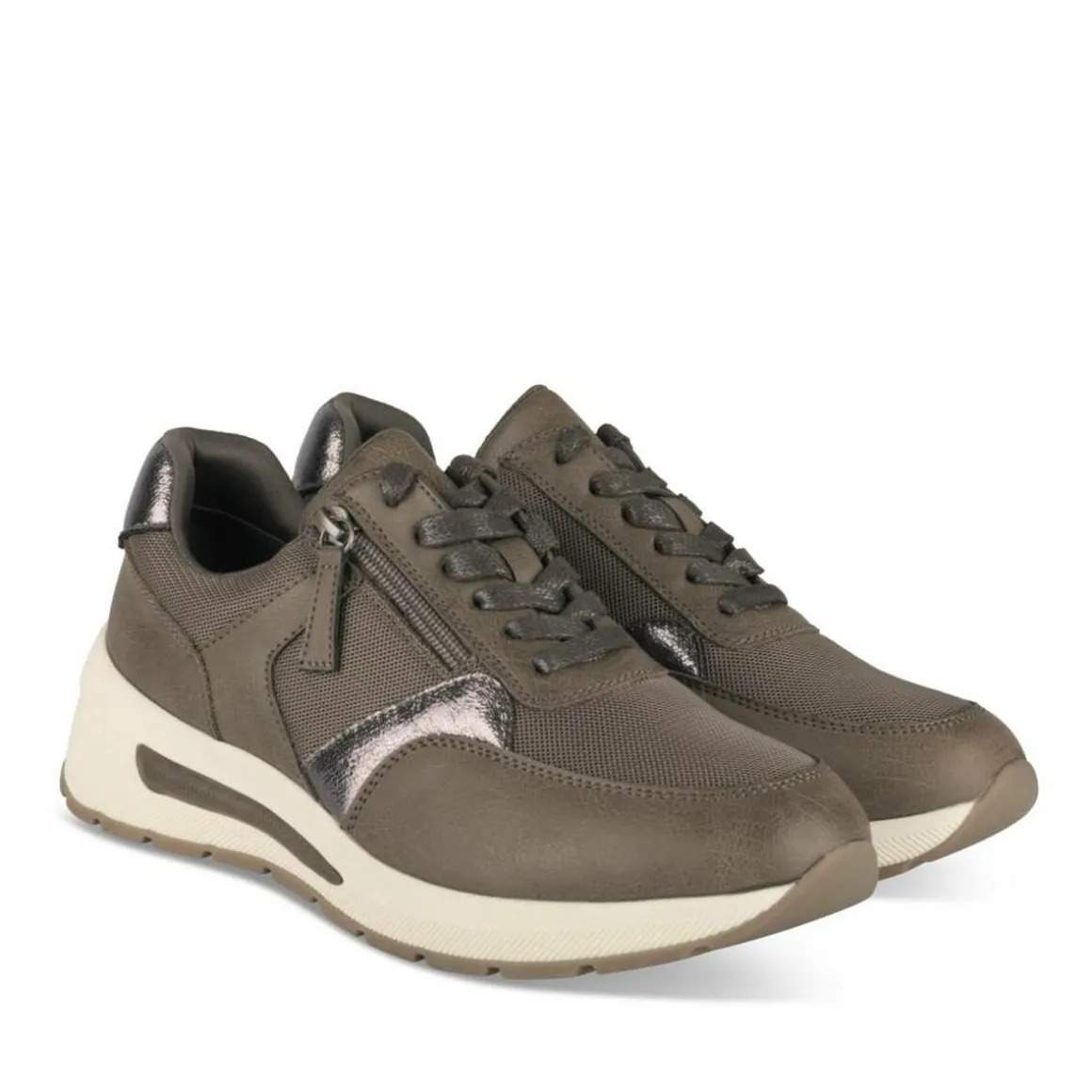 Sneakers KASTANJEBRUIN