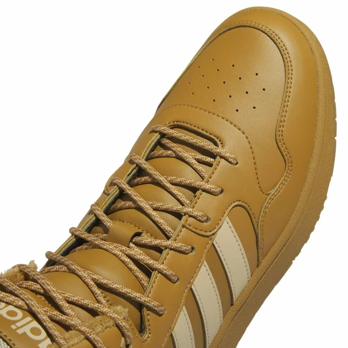Sneakers KASTANJEBRUIN ADIDAS HOOPS