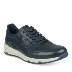 Sneakers NAVY DENIM SIDE LEER
