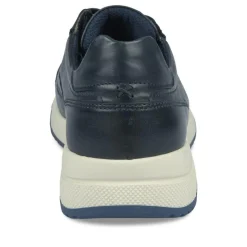 Sneakers NAVY DENIM SIDE LEER