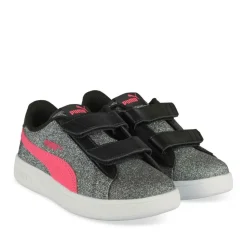 Sneakers Smash V2 Glitz ZWART PUMA