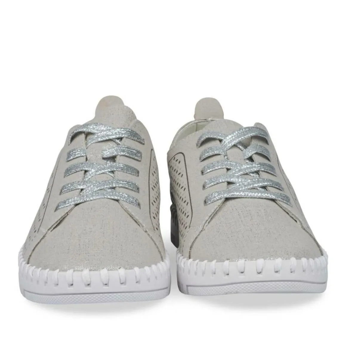 Sneakers ZILVER