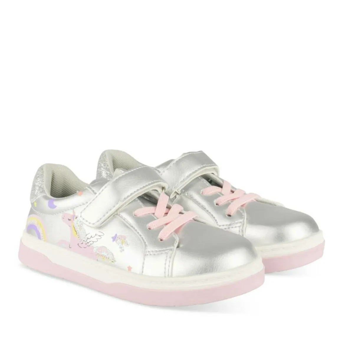 Sneakers ZILVER