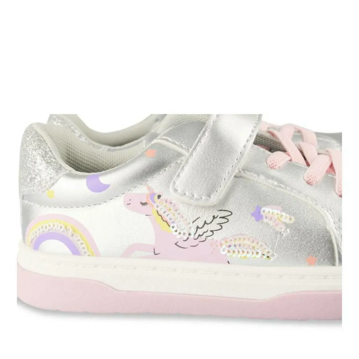 Sneakers ZILVER