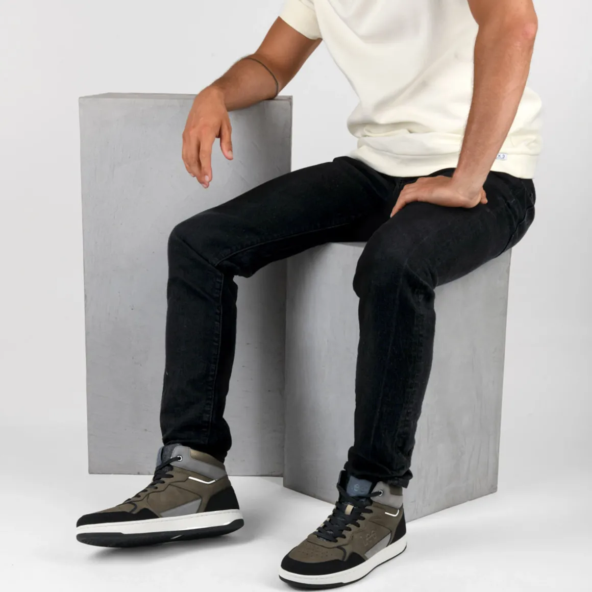 Sneakers ZWART