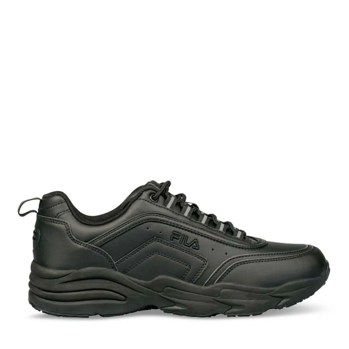 Sneakers ZWART Marked