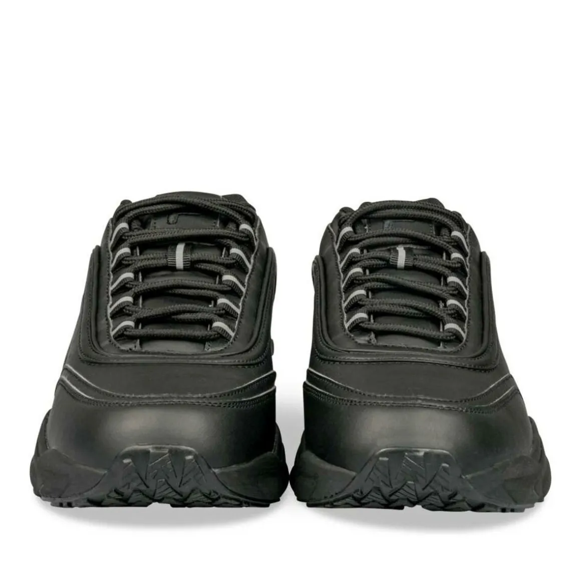 Sneakers ZWART Marked