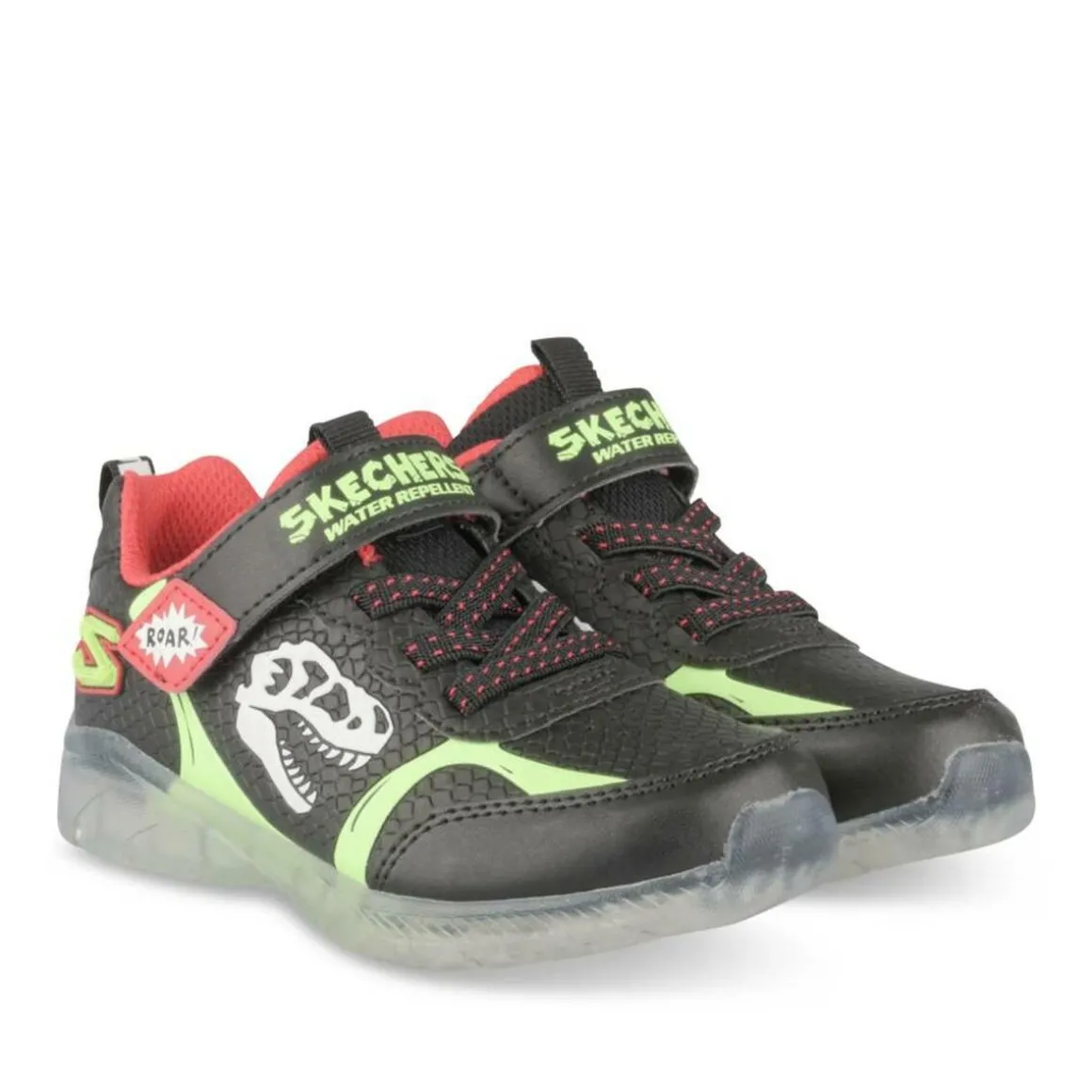 Sneakers ZWART S-Lights Illumi-Brights
