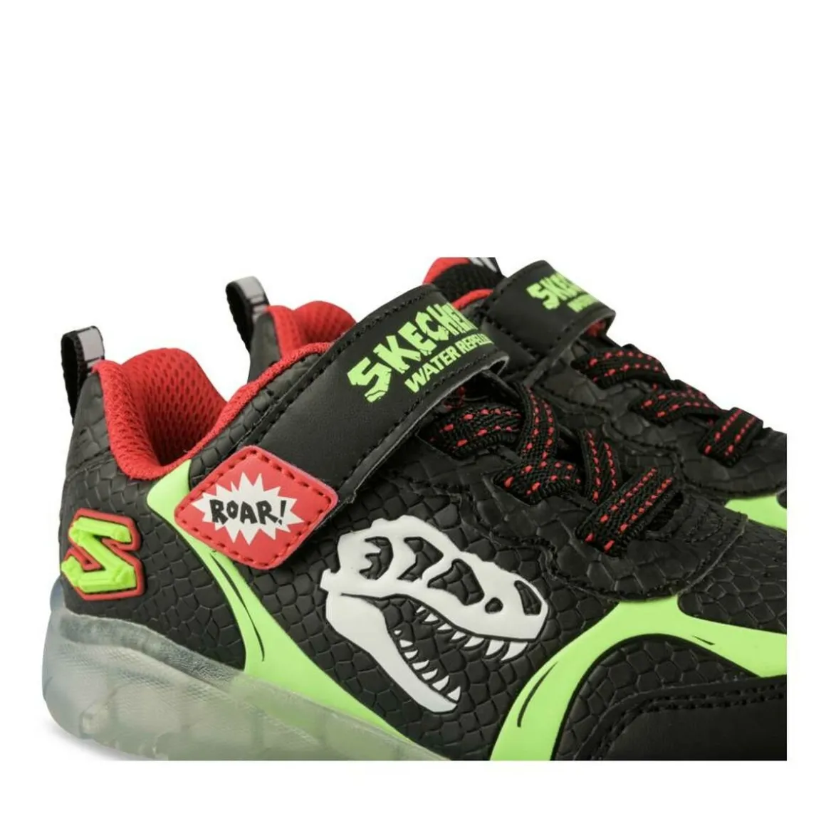 Sneakers ZWART S-Lights Illumi-Brights