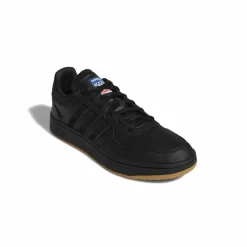 Sneakers ZWART ADIDAS HOOPS