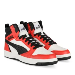 Sneakers ZWART PUMA Jr Rebound V6 Mid