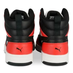 Sneakers ZWART PUMA Jr Rebound V6 Mid