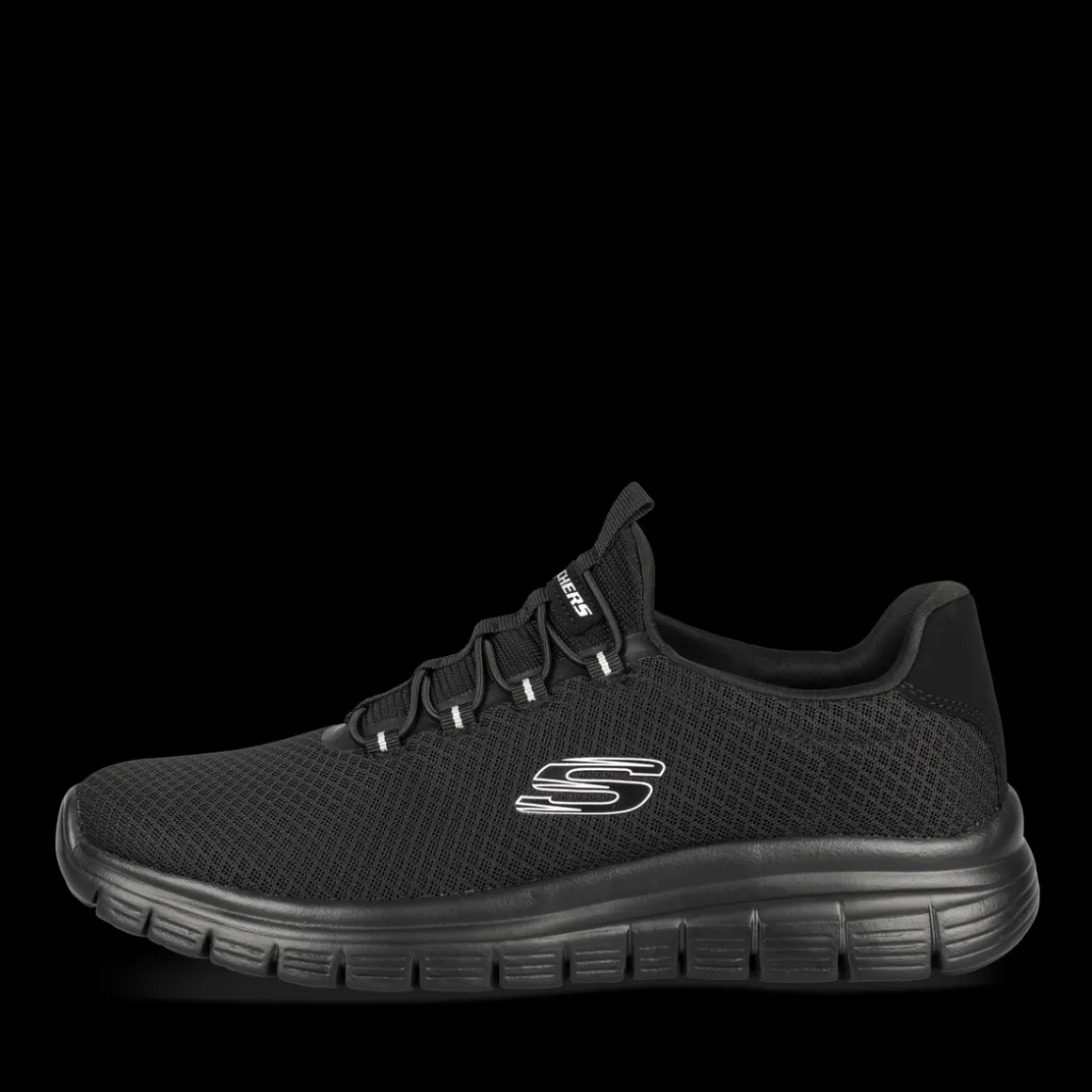Sneakers ZWART SKECHERS BURNS