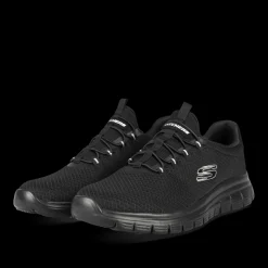 Sneakers ZWART SKECHERS BURNS