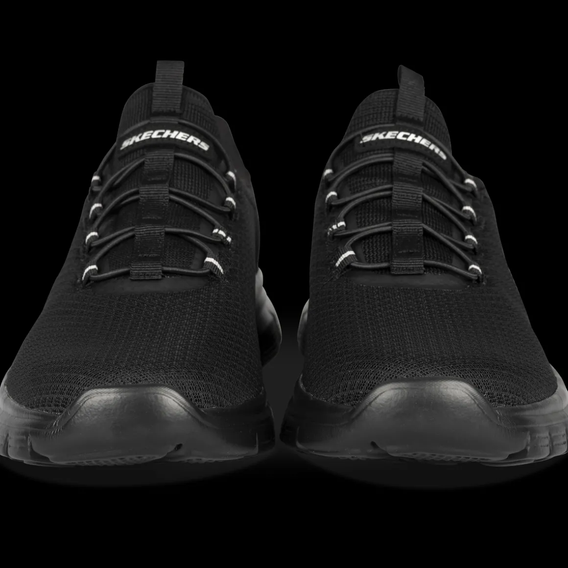 Sneakers ZWART SKECHERS BURNS