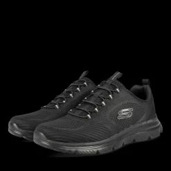 Sneakers ZWART SKECHERS BURNS