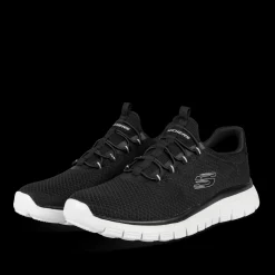 Sneakers ZWART SKECHERS BURNS