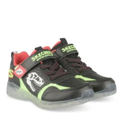 Sneakers ZWART SKECHERS Illumi-Brights Dino-Glo