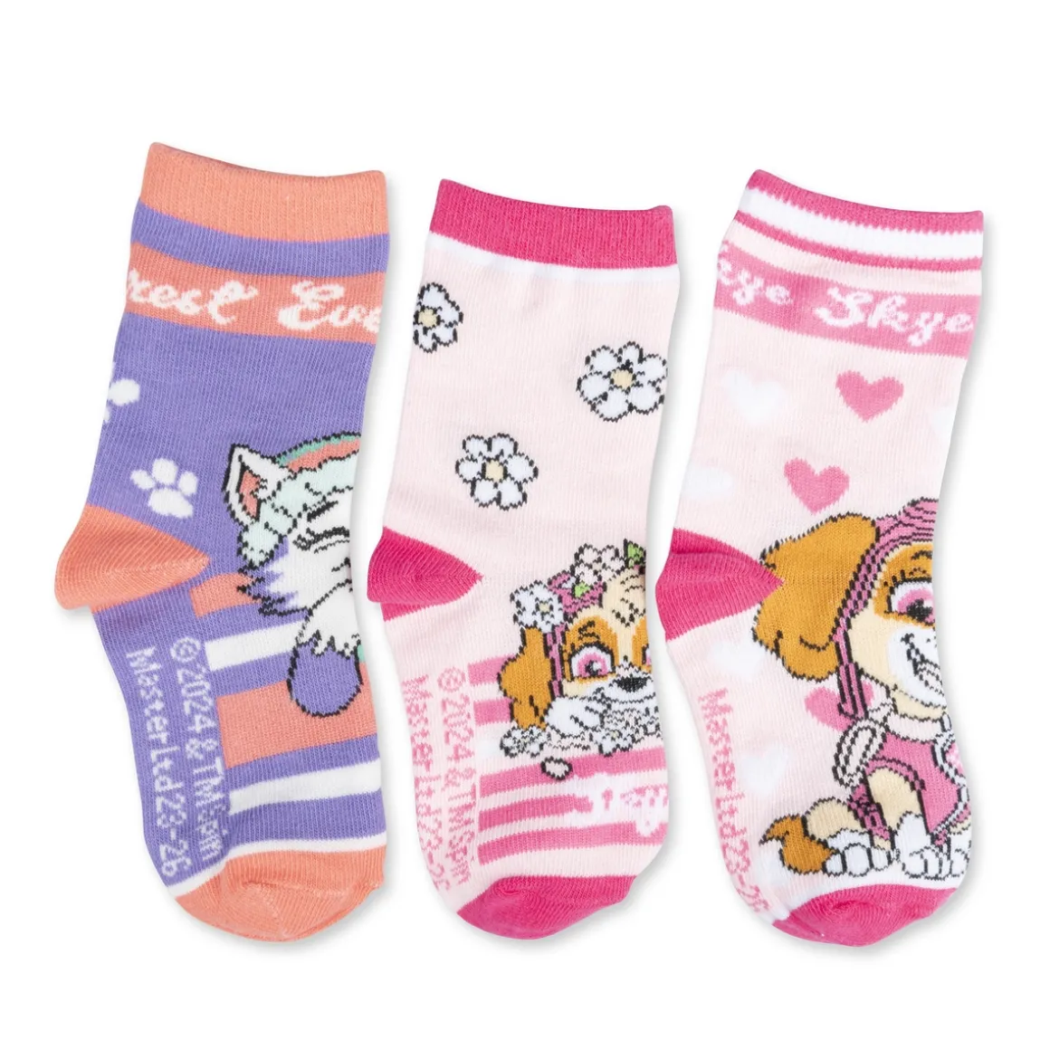 Sokken ROZE paw patrol