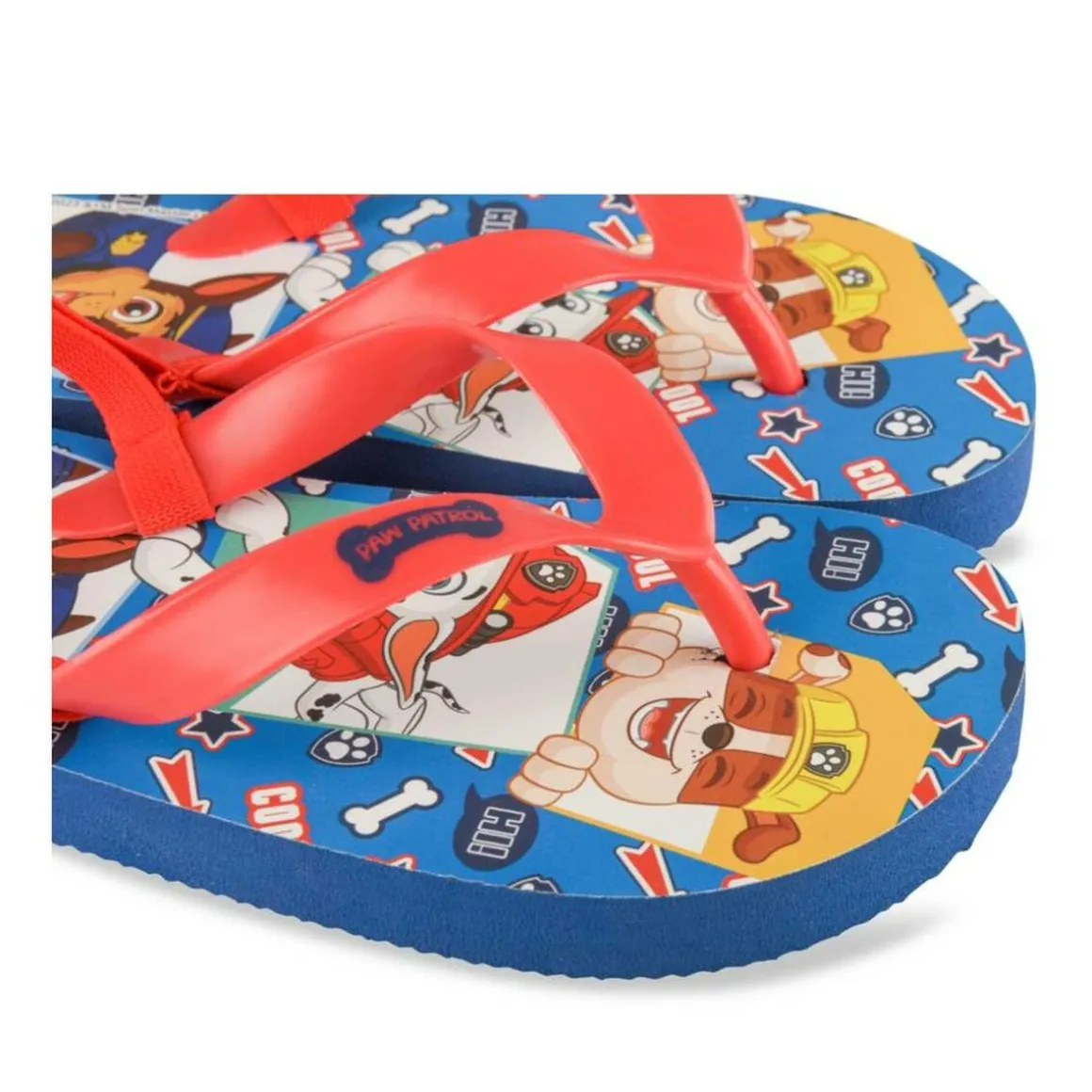 Teenslippers BLAUW