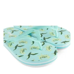 Teenslippers BLAUW