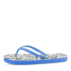Teenslippers BLAUW
