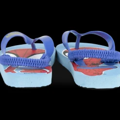 Teenslippers BLAUW