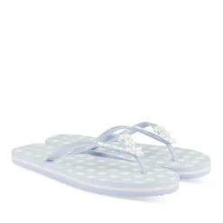 Teenslippers BLAUW