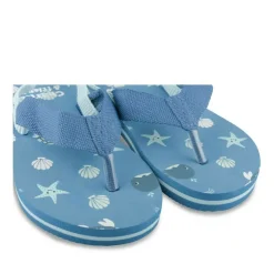 Teenslippers BLAUW