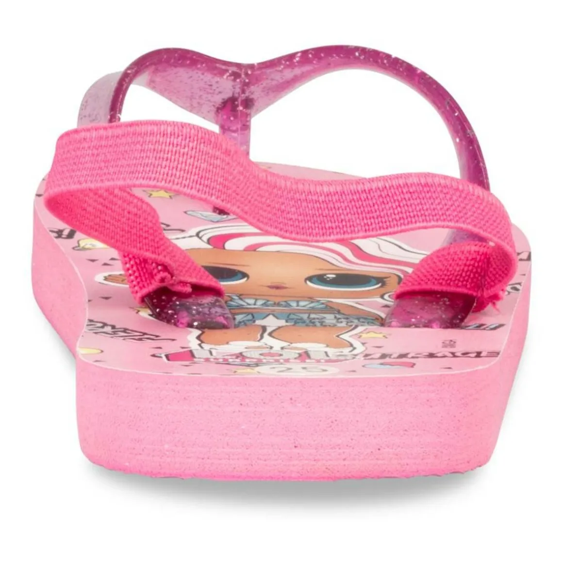 Teenslippers FUCHSIA