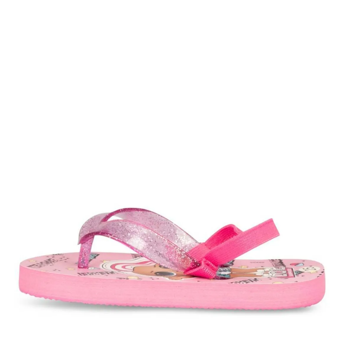 Teenslippers FUCHSIA