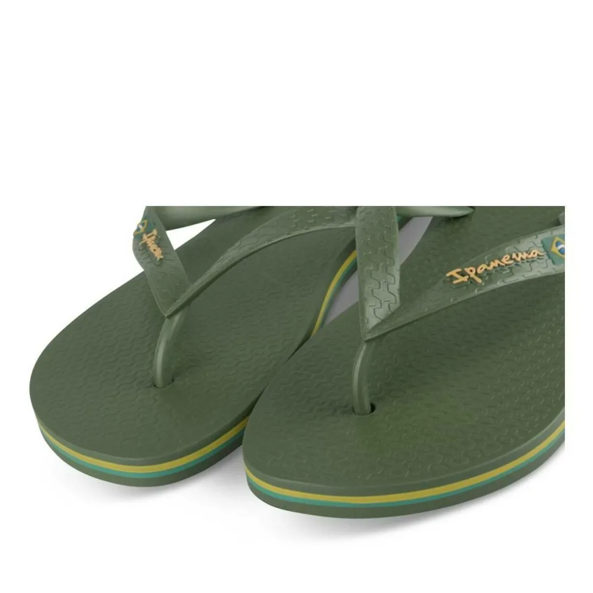 Teenslippers GROEN