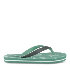 Teenslippers GROEN