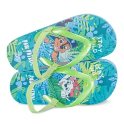 Teenslippers GROEN