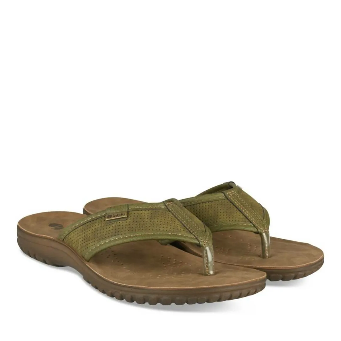 Teenslippers KAKI