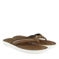 Teenslippers KASTANJEBRUIN
