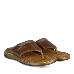 Teenslippers KASTANJEBRUIN
