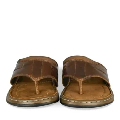 Teenslippers KASTANJEBRUIN