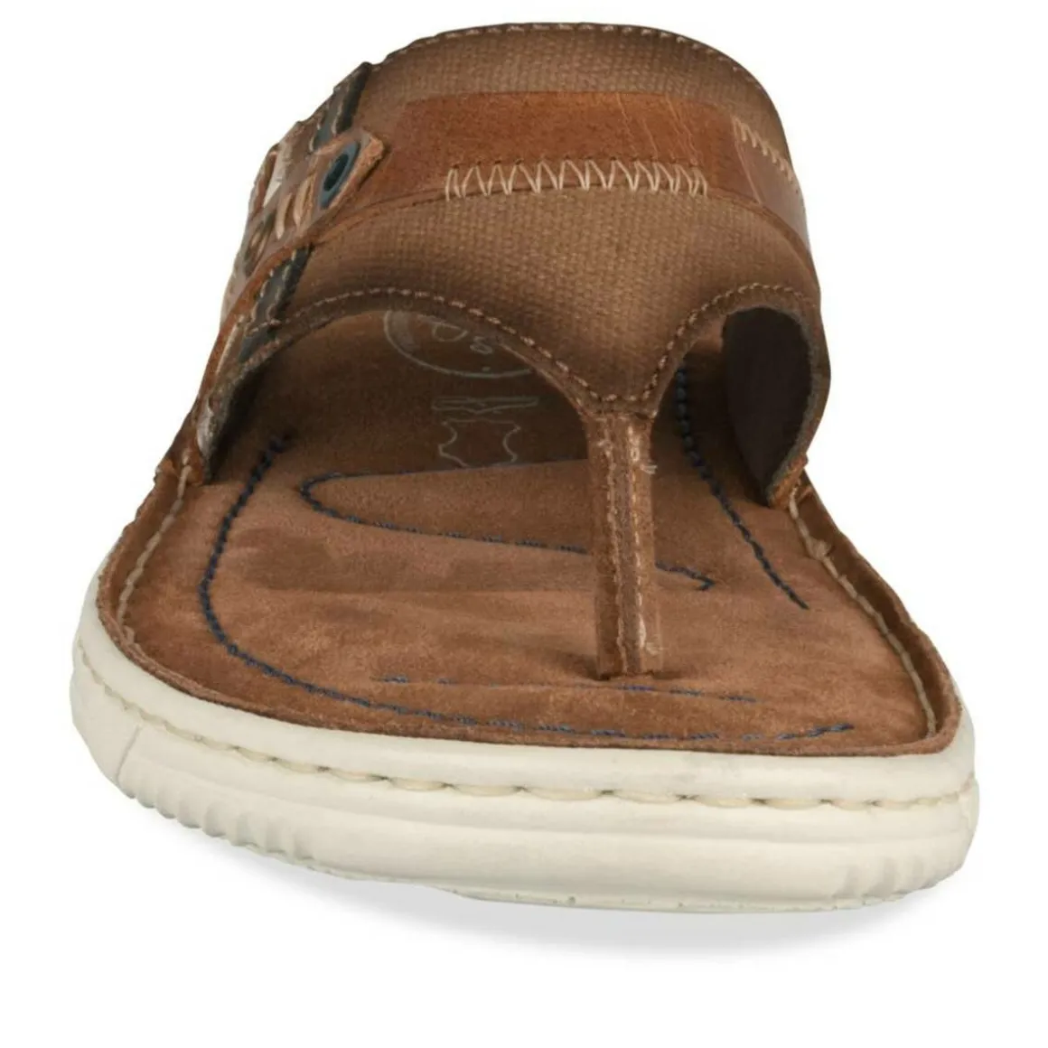 Teenslippers KASTANJEBRUIN