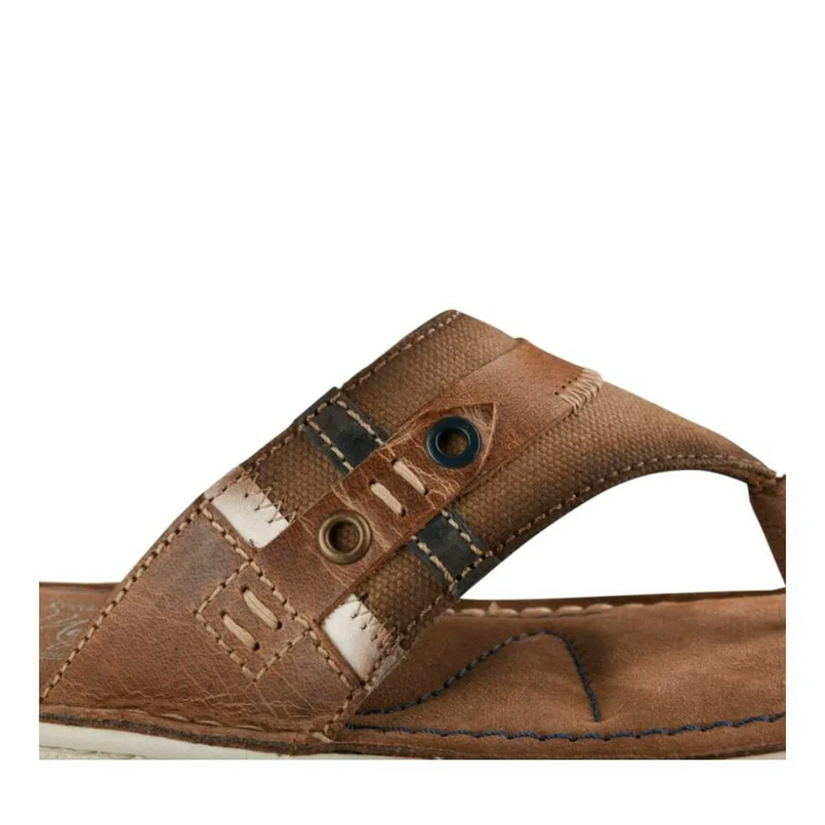 Teenslippers KASTANJEBRUIN