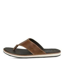 Teenslippers KASTANJEBRUIN