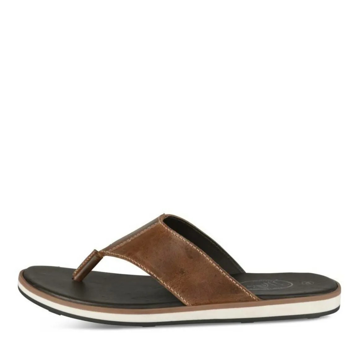 Teenslippers KASTANJEBRUIN
