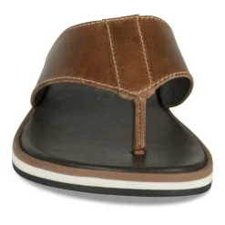 Teenslippers KASTANJEBRUIN